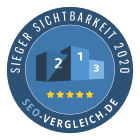 Siegel Sieger Sichtbarkeit 2020