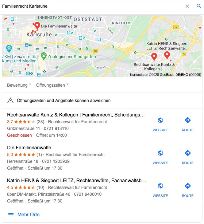 SEO für Rechtsanwälte